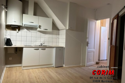 Appartement &agrave; louer &agrave; BORDEAUX  - 1 pi&egrave;ces - 26 m&sup2; 