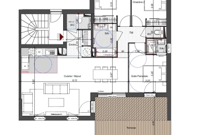 Appartement &agrave; vendre &agrave; COLLONGES-SOUS-SALÈVE  - 4 pi&egrave;ces - 94 m&sup2; 