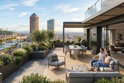 Appartement &agrave; vendre &agrave; LYON 3EME  - 5 pi&egrave;ces - 116 m&sup2; 