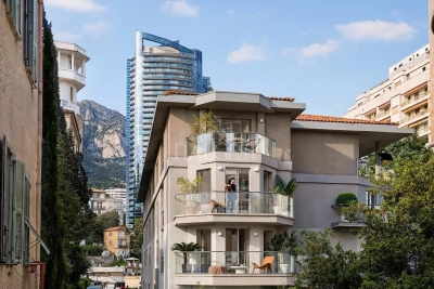 Apartment for sale in BEAUSOLEIL Sud - 1 rooms - 28 m&sup2; 