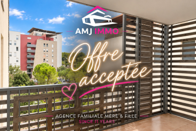 Appartement &agrave; vendre &agrave; MONTPELLIER  - 2 pi&egrave;ces - 45 m&sup2; 