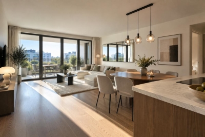 Appartement à vendre 3 ou 4 p 2