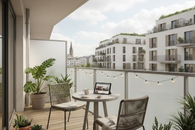 Appartement &agrave; vendre &agrave; AUBERVILLIERS  - 2 pi&egrave;ces - 47 m&sup2; 