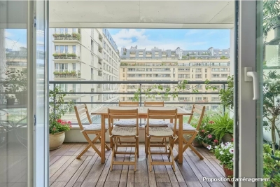Appartement &agrave; vendre &agrave; BOULOGNE BILLANCOURT  - 5 pi&egrave;ces - 118 m&sup2; 
