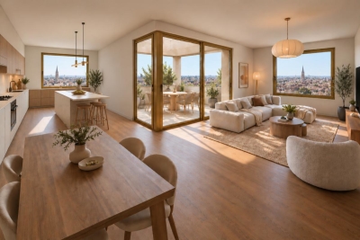 Appartement &agrave; vendre &agrave; BORDEAUX  - 3 pi&egrave;ces - 81 m&sup2; 