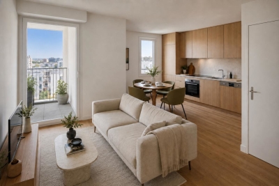Appartement &agrave; vendre &agrave; BORDEAUX  - 2 pi&egrave;ces - 51 m&sup2; 