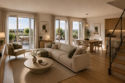 Appartement &agrave; vendre &agrave; La Celle St Cloud  - 5 pi&egrave;ces 105 m&sup2; 