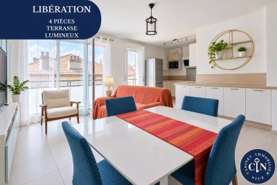 Appartement &agrave; vendre &agrave; Nice  - 4 pi&egrave;ces 76 m&sup2; 