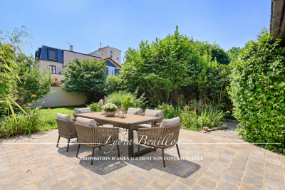 Maison &agrave; vendre villa avec jardin x 1 