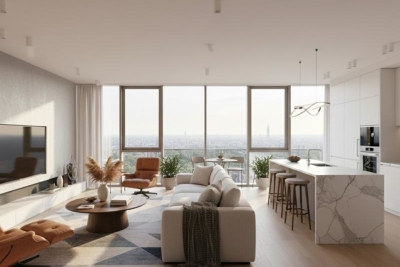 Appartement &agrave; vendre &agrave; ROMAINVILLE  - 3 pi&egrave;ces - 66 m&sup2; 