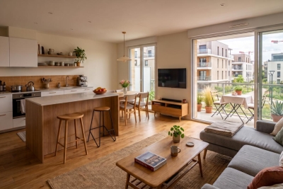 Appartement &agrave; vendre &agrave; BORDEAUX  - 3 pi&egrave;ces - 60 m&sup2; 