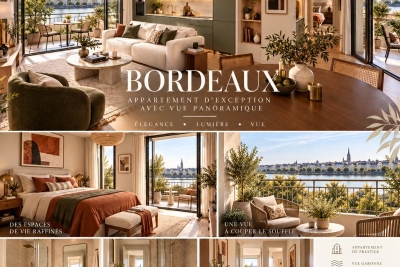 Appartement &agrave; vendre &agrave; BORDEAUX  - 4 pi&egrave;ces - 90 m&sup2; 