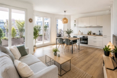 Appartement &agrave; vendre &agrave; BORDEAUX  - 2 pi&egrave;ces - 47 m&sup2; 