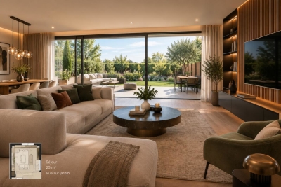 Appartement &agrave; vendre &agrave; SURESNES  - 3 pi&egrave;ces - 66 m&sup2; 
