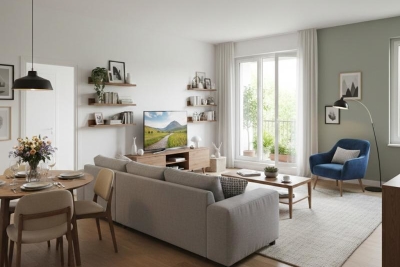 Appartement &agrave; vendre &agrave; SURESNES  - 2 pi&egrave;ces - 45 m&sup2; 