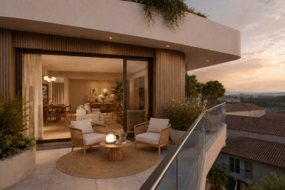 Appartement &agrave; vendre &agrave; Roquebrune-Cap-Martin  - 3 pi&egrave;ces 65 m&sup2; 