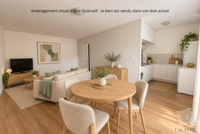 Appartement &agrave; vendre &agrave; Mérignac  - 2 pi&egrave;ces 47 m&sup2; 