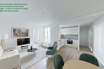 Apartment for sale in PARIS 5EME  - 2 rooms - 41 m&sup2; 