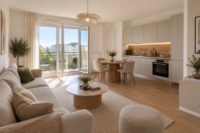 Appartement &agrave; vendre &agrave; Bussy St Georges  - 3 pi&egrave;ces 63 m&sup2; 