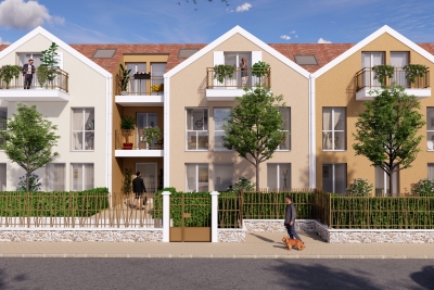 Appartement &agrave; vendre &agrave; Le Plessis Belleville  - 4 pi&egrave;ces 76 m&sup2; 